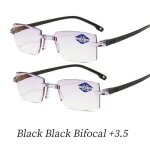 Noir noir - bio3. 5 - lunettes de lecture progressives bifocales sans monture pour hommes et femmes lunettes ... Noir noir - bio3. 5 - lunettes de lecture progressives bifocales sans monture pour hommes et femmes lunettes ...