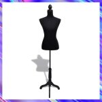 Noir buste de couture - mannequin de femme