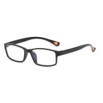 Noir - dioptrie - 150 - lunettes de myopie carres noires ultralgres pour femme et homme monture tr90 ...