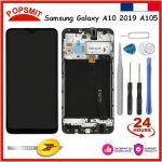 Noir ecran lcd complet vitre tactile chassis pour samsung galaxy a10 2019 a105 avec outils