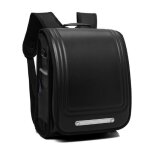 Sac  dos randoseru - le noir - pour enfant - cuir pu - 27 x 17 x 36cm