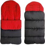 Noir&rouge chanceli�re b�b� poussette universelle imperm�able chaude