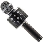 Noir ws - 858 microphone sans fil mtal mic recording condensateur microphone stand w - haut - parleur ...