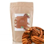 Noix de pécan bio (en cerneaux décortiquées) - riche en antioxydants - 500g Noix de pécan bio (en cerneaux décortiquées) - riche en antioxydants - 500g