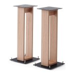 Norstone alva plus noir / ch�ne clair (la paire) - meubles et supports