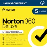 Norton 360 deluxe pour 5 appareils - abonnement de 1 an ? code dactivation