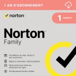 Norton family pour 1 compte - abonnement de 1 an ? code dactivation