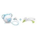 Nosiboo mouche bébé électrique bleu + eco mouche bébé manuel Nosiboo mouche bébé électrique bleu + eco mouche bébé manuel