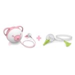Nosiboo mouche bébé électrique rose + eco mouche bébé manuel Nosiboo mouche bébé électrique rose + eco mouche bébé manuel