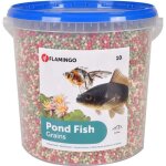 Nourriture poisson d�tang10 litres granulats seau - flamingo