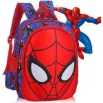 Nouveau 3d spiderman sacs  dos maternelle cartable garons  dos tanche livre sac - achat - vente cartable ...