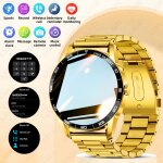 Nouveau bluetooth hommes montre intelligente ai assistant vocal fr�quence cardiaque sang oxyg�ne moniteur ...