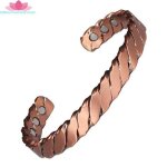 Nouveau bracelet cuivre magnétique unisexe healing bio therapy pain relief bangl Nouveau bracelet cuivre magnétique unisexe healing bio therapy pain relief bangl