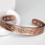 Nouveau bracelet cuivre magnétique unisexe healing bio therapy pain relief bangl Nouveau bracelet cuivre magnétique unisexe healing bio therapy pain relief bangl