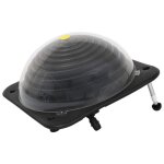 Nouveau chauffage solaire de piscine 75x75x36 cm hdpe aluminium