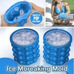 Nouveau desigh bac  glaon ice cube maker genie silicone moules seau  glace ic
