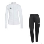 Jogging - adidas - surv�tement femme - blanc et noir - polyester partiellement recycl� - �vacuation de ...