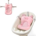 Nouveau - n� bain flottant pad b�b� baignoire pad & chaise et �tag�re si�ge de baignoire infant support ...