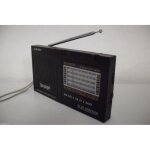 Nouveau !!! poste radio style retro 6 bands fm / mw / tv sw 1 - 3 secteur 220v / & piles