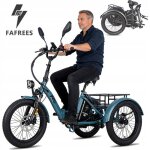 Le nouveau tricycle �lectrique fafrees f20 mate 750w 48v21ah 30km / h autonomie de 120 kilom�tres
