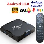 Tv box android 11 - prumya - x96 max plus ultra - 8k - 4gb ram - 64gb stockage Tv box android 11 - prumya - x96 max plus ultra - 8k - 4gb ram - 64gb stockage