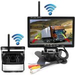 Nouvelle caméra de recul sans fil 7 pouces hd lcd ecran + caméra de voiture etanche pour camion rv bus ... Nouvelle caméra de recul sans fil 7 pouces hd lcd ecran + caméra de voiture etanche pour camion rv bus ...