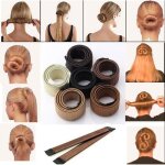 Les nouvelles femmes donut ancienne coiffure mousse machine outil de bricolage pain français twist magie ... Les nouvelles femmes donut ancienne coiffure mousse machine outil de bricolage pain français twist magie ...