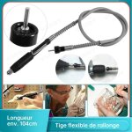 Rallonge flexible - nouvelle rallonge flexible arbre - meuleuse rotative - polissage - m8 mandrin sans ...