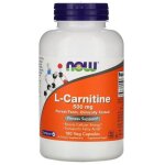 Now foods l - carnitine 500mg (soutien � la forme physique) 180 g�lules v�g�tales