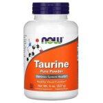 Now foods taurine pure powder (taurine pure en poudre fonction visuelle) 227g