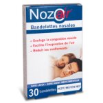 Nozoair - bandelettes nasales x30 - petit / moyen nez