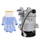 Nsgmxt compresseur de climatisation 7711497568 8200958328 pour renault megane grand sc�nic iii 1. 4 2. ...