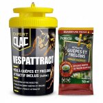 Nuisipro pi�ge � gu�pes & frelon asiatique ? kit complet avec attractif 50ml ? sans insecticide ? action ...