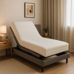 Nuits dor up&down visco lot de 2 matelas mousse m�moire de forme 55 kg / m3 - hauteur 20 cm - soutien ...