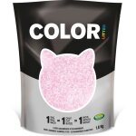 Nullodor litire en silice agglomrante pour chat 18 kg rose - 1 sac = 1 chat = 1 mois - par demavic