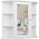 Nuo armoire de toilettes placard avec miroir de salle de bains meuble de rangement 3 niveaux blanc 60 ... Nuo armoire de toilettes placard avec miroir de salle de bains meuble de rangement 3 niveaux blanc 60 ...