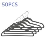 Nuo cintres en velours lot de 50 crochet pivotant à 360° antidérapant pour costumes chemises robes cravates ... Nuo cintres en velours lot de 50 crochet pivotant à 360° antidérapant pour costumes chemises robes cravates ...