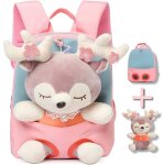 Cadeaux maternelle fille - animal mignon et sac  dos maternelle pour fille enfant - dtachable cerf ...