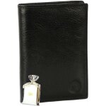 O. t. elephant dor - grand classique portefeuille en cuir noir n1328 - grand portefeuille homme pack ...