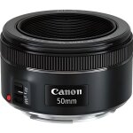 Objectif canon ef 50mm f / 18 stm - pour slr num�rique - ouverture f - 1. 8 - distance focale 50mm
