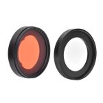 Objectif de filtre de plongée en verre optique sous - marin 58mm rouge 16x objectif macro pour caméra ... Objectif de filtre de plongée en verre optique sous - marin 58mm rouge 16x objectif macro pour caméra ...