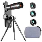 Objectif t�l�phone portable 28x zoom professionnel lentille universelle photographie hd facile � installer ...