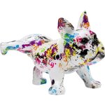 Objet d�coratif - kare - bouledogue splash - pop art - unique - humoristique