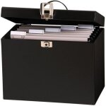 Loblique classn go classic - bote darchivage de dossiers suspendus - noir