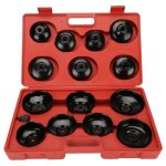 Ocgig coffret cloche pour filtre à huile couvercle clé de filtre à huile 15pcs Ocgig coffret cloche pour filtre à huile couvercle clé de filtre à huile 15pcs