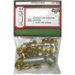 Oeillet b�che + outil - lot de 20 - d: 8 mm