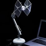 Officiel star wars tie fighter posable lampe de bureau