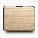 gon design - smart case large bamboo - portefeuille bamboo en aluminium imprim