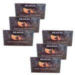 Okakao - lot 6x quarts dorange confits enrob�s chocolat 200g - bo�te 200g