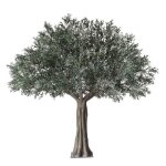 Olivier artificiel premium 360 cm vert - oviala